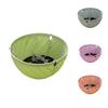 1 Set Flowerpot Eco-friendly Eye-catching Plastic Hanging Basket Flowerpot for Dorm