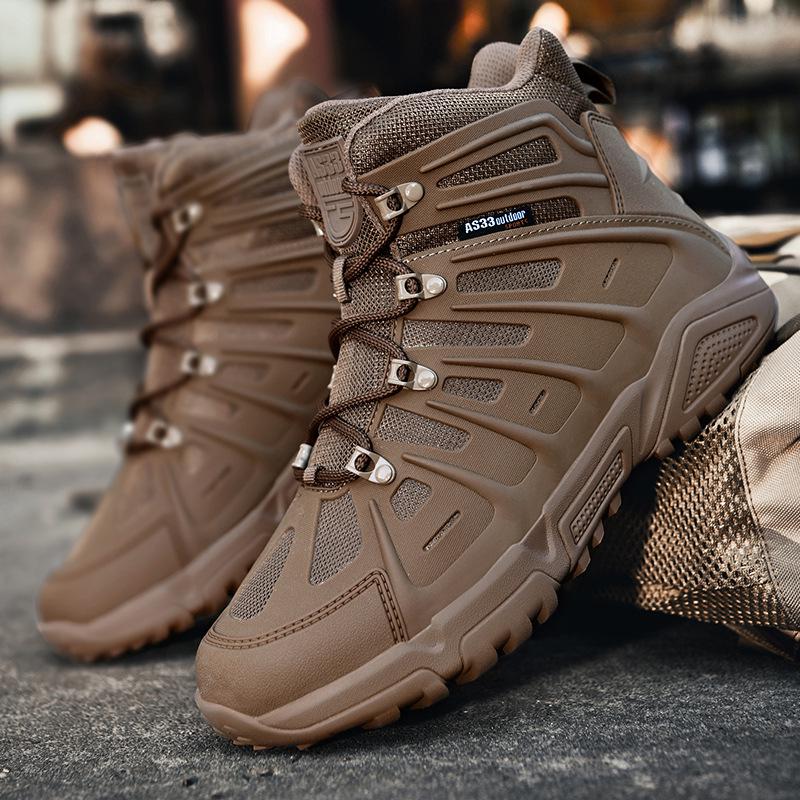 Men s Brown Russian Tactical Combat Snow Boots 44