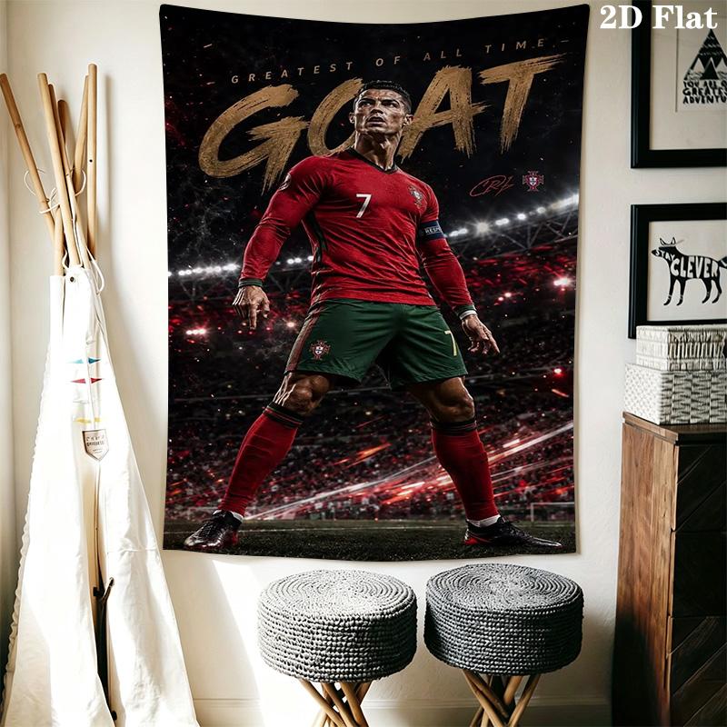 Goat Cristiano Ronaldo'S Legacy Bedding 1 Duvet Cover 2 Pillowcase Without Core Christmas Birthday Gift Bedding Set