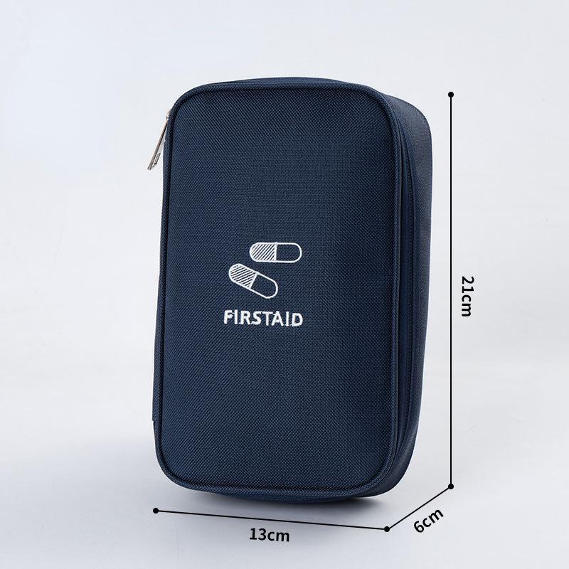 Portable Empty First Aid Kit Medicine Storage Bag Mini Medical Kit Organizer for Travel Sports Pills Management First Aid Bag