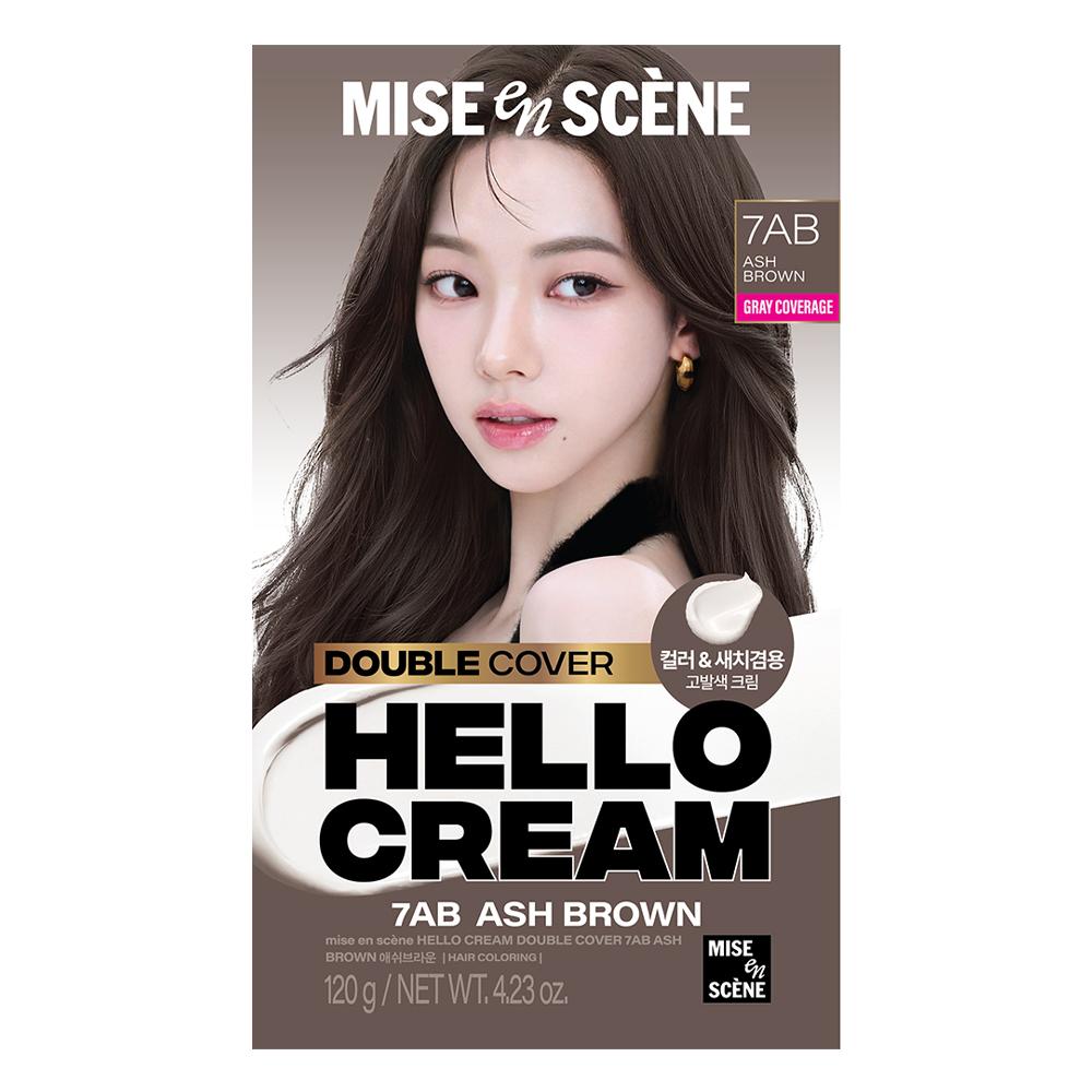 mise en scène Hello Cream Double Cover 120G Dye (Mystic Black and 5 Other Colors)