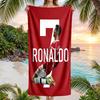 Cristiano Ronaldo Strandtuch Weiches Mikrofaser-Sommertuch Schnelltrocknendes Saugfähiges Handtuch für Strand, Schwimmbad, Reisen