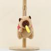 Capybara Cook Plush Pendant Toy Keychain Stuffed Doll Bag Decoration Gift Kids