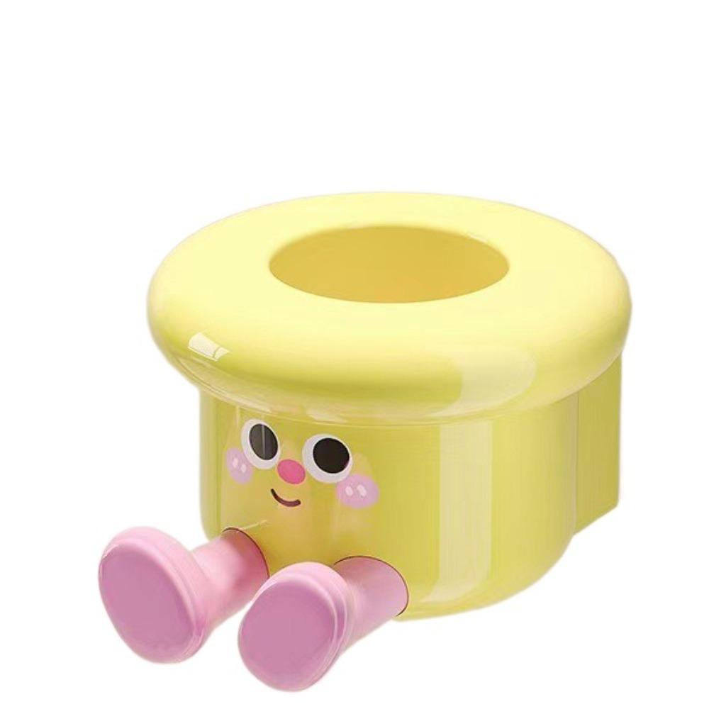 Magnetic Toothbrush Cup Wall Mounted Punch-Free Toothbrush Holder Home Storage Upside Down Toothbrush Holder