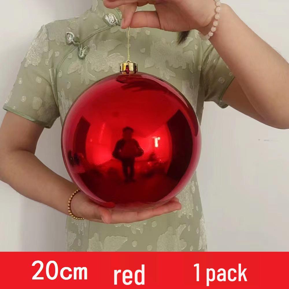 Custom Electroplated Round Christmas Hanging Ornament