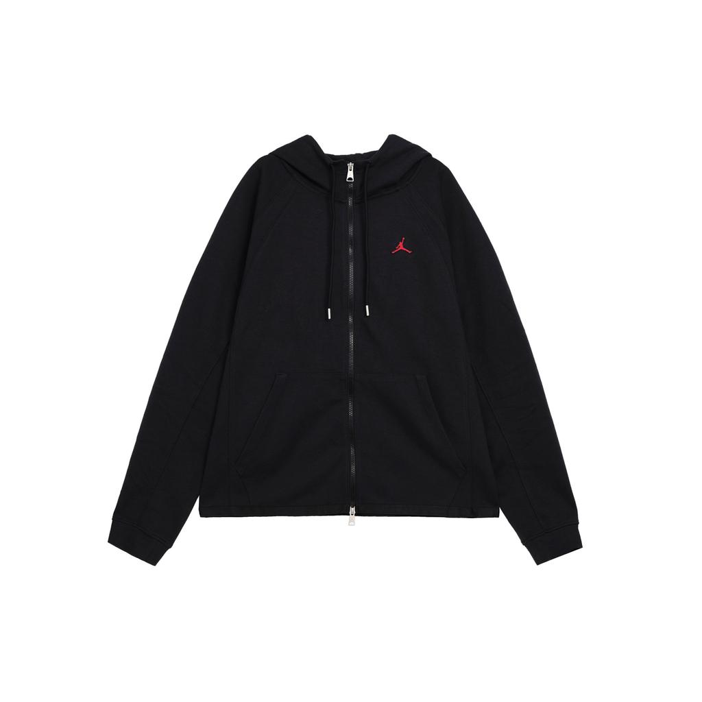 Jordan Essentials Warm-Up Jacket With Long Sleeves And Hood Men Jackets Black DJ0885-010