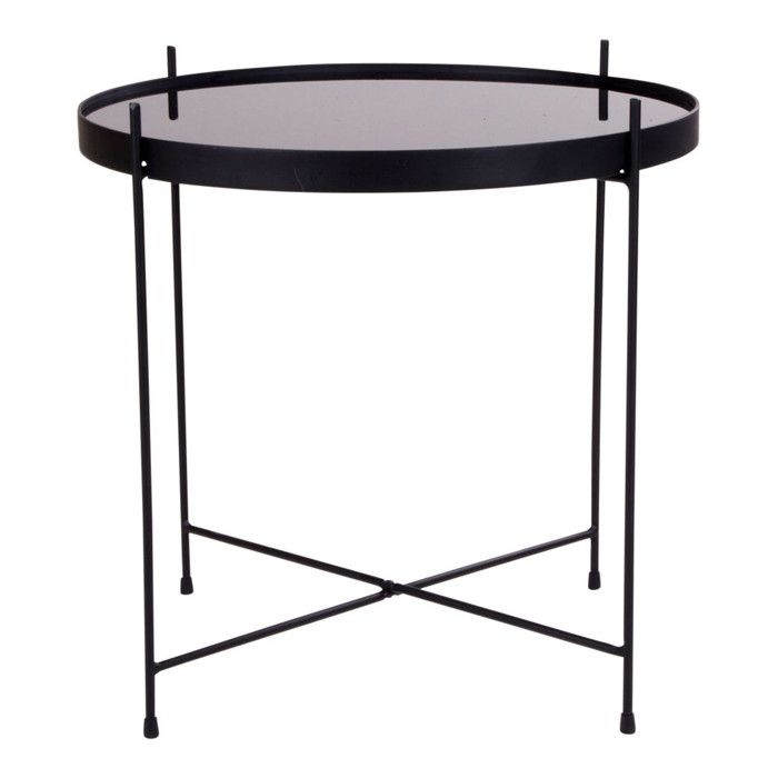 House Nordic Scarlett Couchtisch 48x48 cm Schwarz