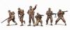 Paracel Miniatures WWII British Commando Unit Set Resin Kit MINI7247 1/72 (6 figures)