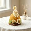 3D Flower Rabbit Shape Silicone Candle Mold For Making Candle Soap Chocolate Home Decoration And Easter Gift Giving