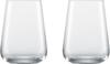 ZWIESEL GLAS Vervino Tumblers for Water, Mineral Water, and Soft Drinks, Pair of 2, Machine-Made (m122203)