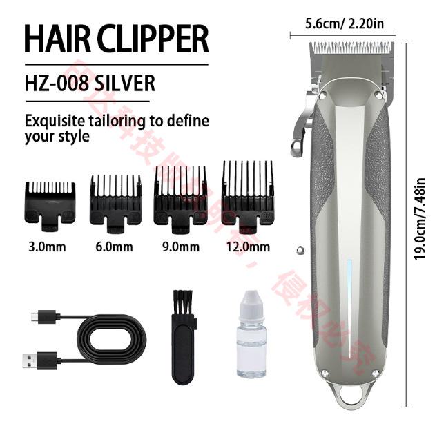 Shimi Digital Display USB Hair Clipper: Electric Hair Salon Tool and Shaver
