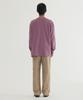 COVERNAT Slub Vintage Graphic Long Sleeve Magenta