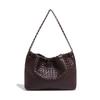 The Bag Features A Unique Design, Simple and Versatile, Fashionable Hand-woven Chain, Small Square Bag, Puff, Pleated and Cloud-shaped Bag