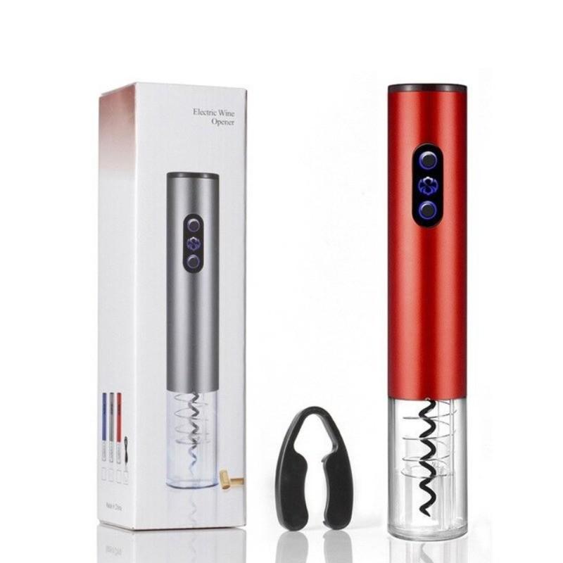 Gadgets Household Automatic Wine Bottle Opener Aluminum Alloy Electric Red Wine Openers Portable Kitchen Accessories (AA)Battery Operated