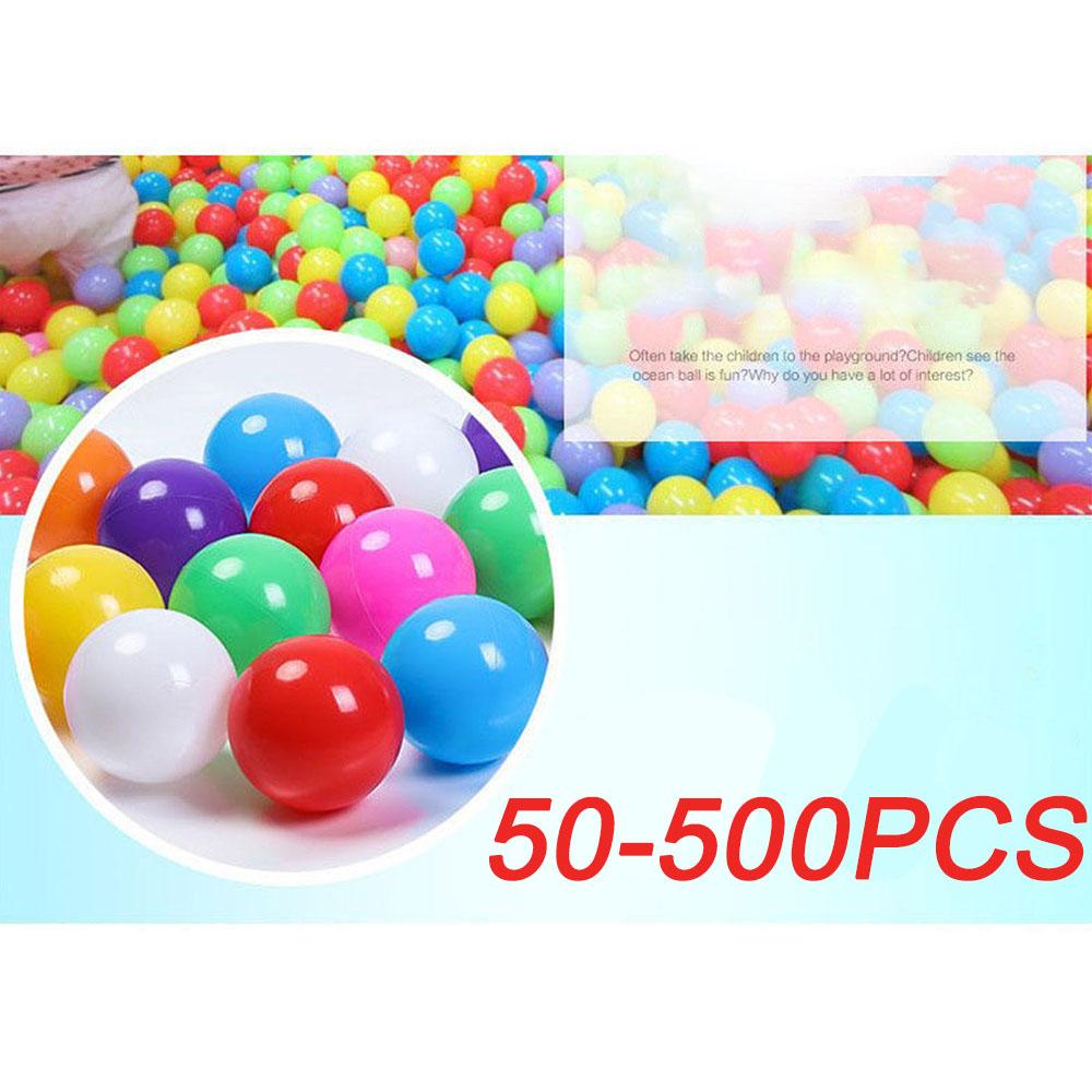 Outdoor Sport Ball Eco-Friendly Water Pool Ocean Wave Ball 50-500pcs 5.5cm Stress Air Ball Funny Toys For Children Kid Ballenbak