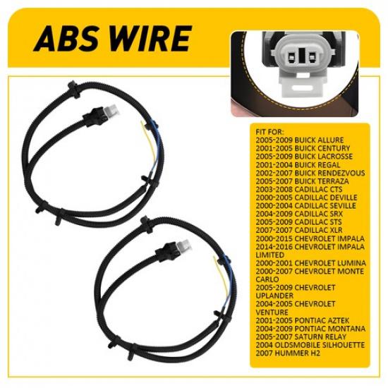 ABS Wheel Sensor Speed Wire Front Harness For 2014-2016 Chevrolet Impala Limited