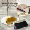 Dry & Wet Household Broom Set: Soft Bristle Broom, Dustpan & Garbage Shovel