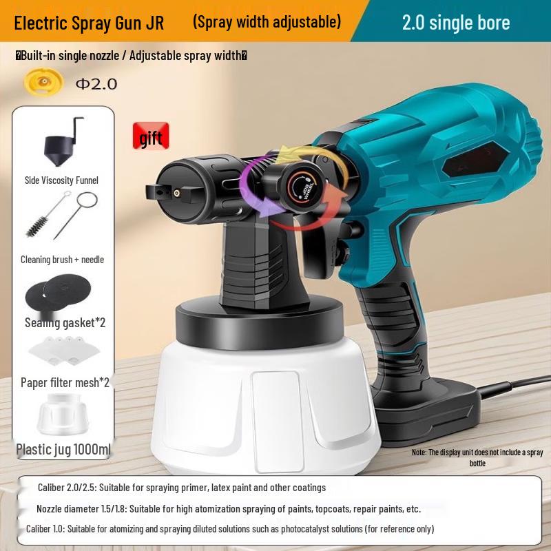

SHEYUE JR Series Electric Paint Spray Gun CN plug (adapter included)