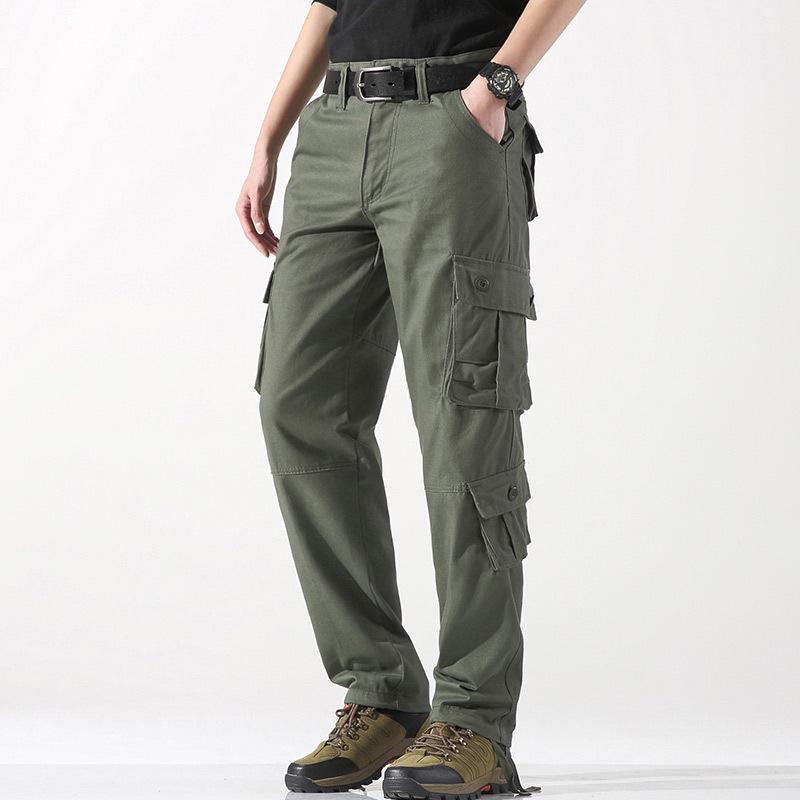 

2025 Мужские большие размеры прямые брюки карго повседневные для улицы 40