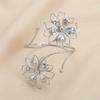 Flower Arm Cuff Bracelet Irregular Pattern Hollow Arm Cuff Personality Exaggerated Fashion Trend Accessory Daily Accessory