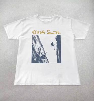Elliot Smith Shirt, 90s Band Shirt, Elliot Smith Tee Summer Men's and Women's Loose and Breathable T-shirt Top