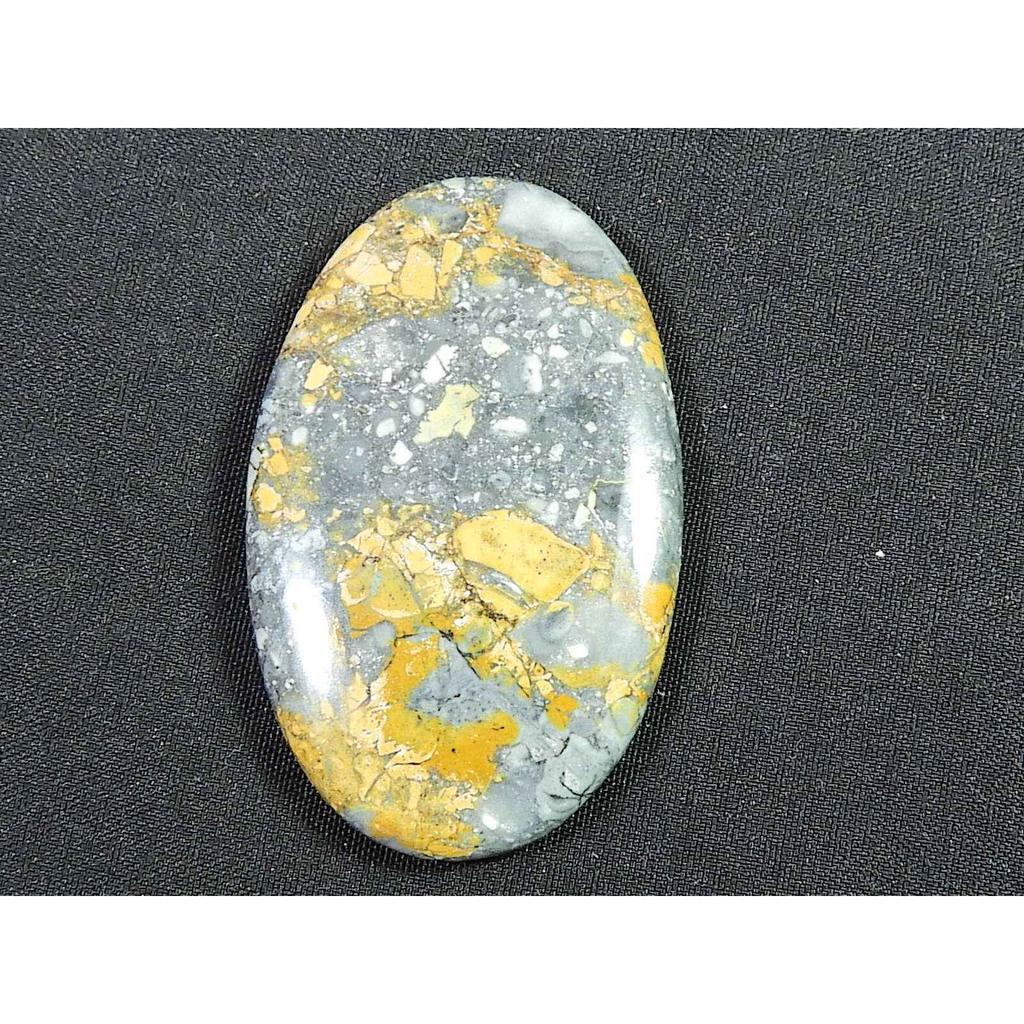 50Cts. Natural Maligano Jasper Oval cabochon Palm Crytsal Gemstone 26X41MM SK-2668