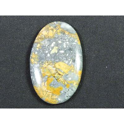 50Cts. Natural Maligano Jasper Oval Cabochon Palm Crytsal Gemstone 26X41MM SK-2668