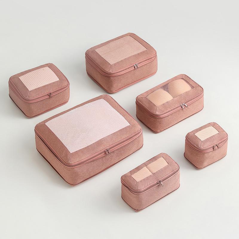 6dílná cestovní kompresní úložná sada