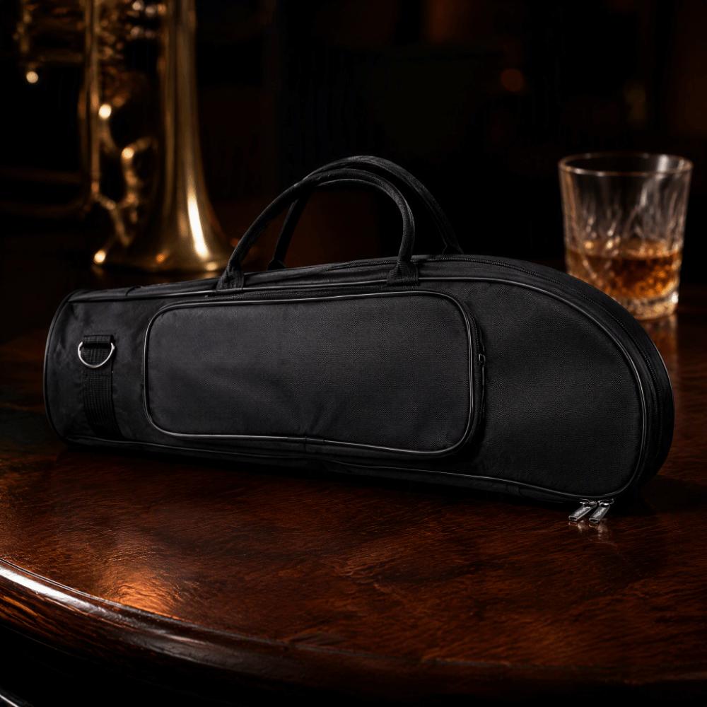 with Zippers Trumpet Carrying Case Padded Interior Trumpet Instrument Bag Performance Use
