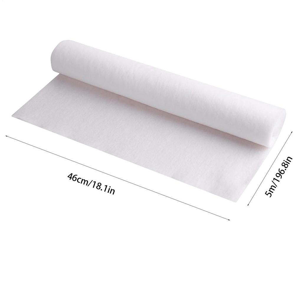 5m/10m Disposable Kitchen Oil Filter Paper Non-woven Fabric Oil-proof Cotton Filter Element Range Hood Exhaust Filtering Paper