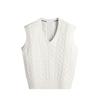 Navigare Women's 100% Wool V-Neck Sleeveless Sweater Vest