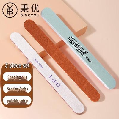 Set de 3 limes à ongles et polissoirs Bingyou