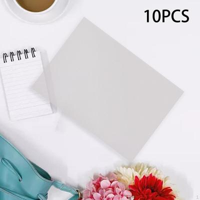 10 Stück PVC-Platten, DIY-Schablonenkunstfolie, Mehrzweckfolie für Dekorationsprojekte