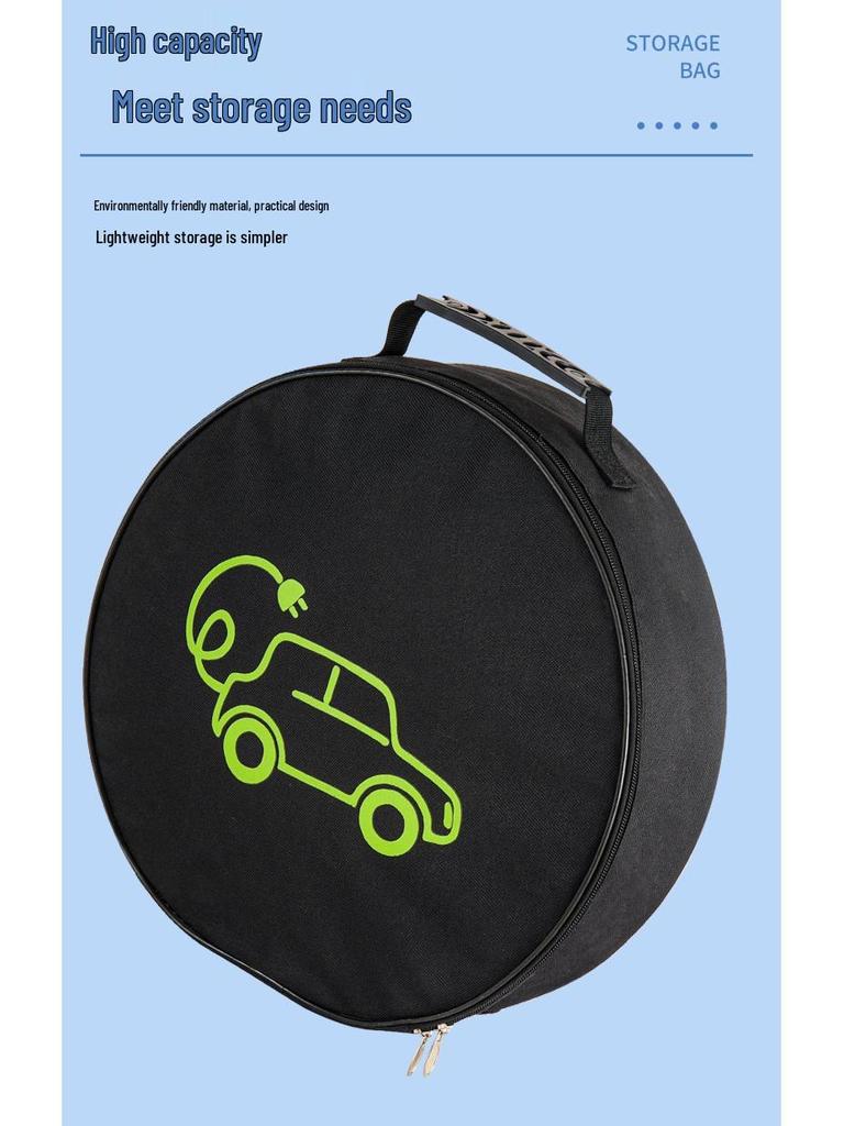 Universelle Aufbewahrungstasche für EV-Ladekabel und Kofferraum-Organizer
