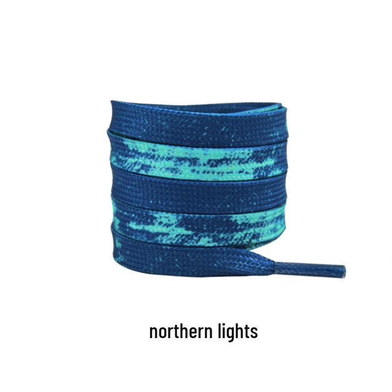 Tie-Dye Shoelaces for Board, Casual, Canvas Shoes, Sports, AJ, Air Force 1
