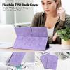 Emboss PU Leather Stand Case for Xiaomi Redmi Pad 2 2025 11.0 Inch Model 25040RP0AG 25040RP0AI with Card Slots Cover Shockproof