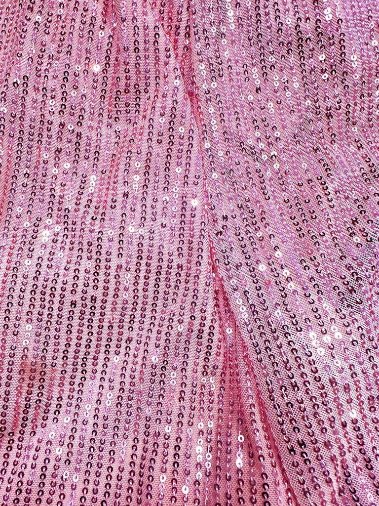 Pantaloni da Donna a Gamba Larga Lunghi Fino ai Piedi con Perle e Paillettes alla Moda 2025