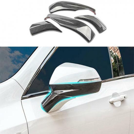 For Cadillac XT4 - Strip Trim Anti-Scratch Carbon Fiber Rear View Mirror