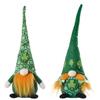 St Patricks Day Gnome Table Ornament Faceless Doll Home Decoration