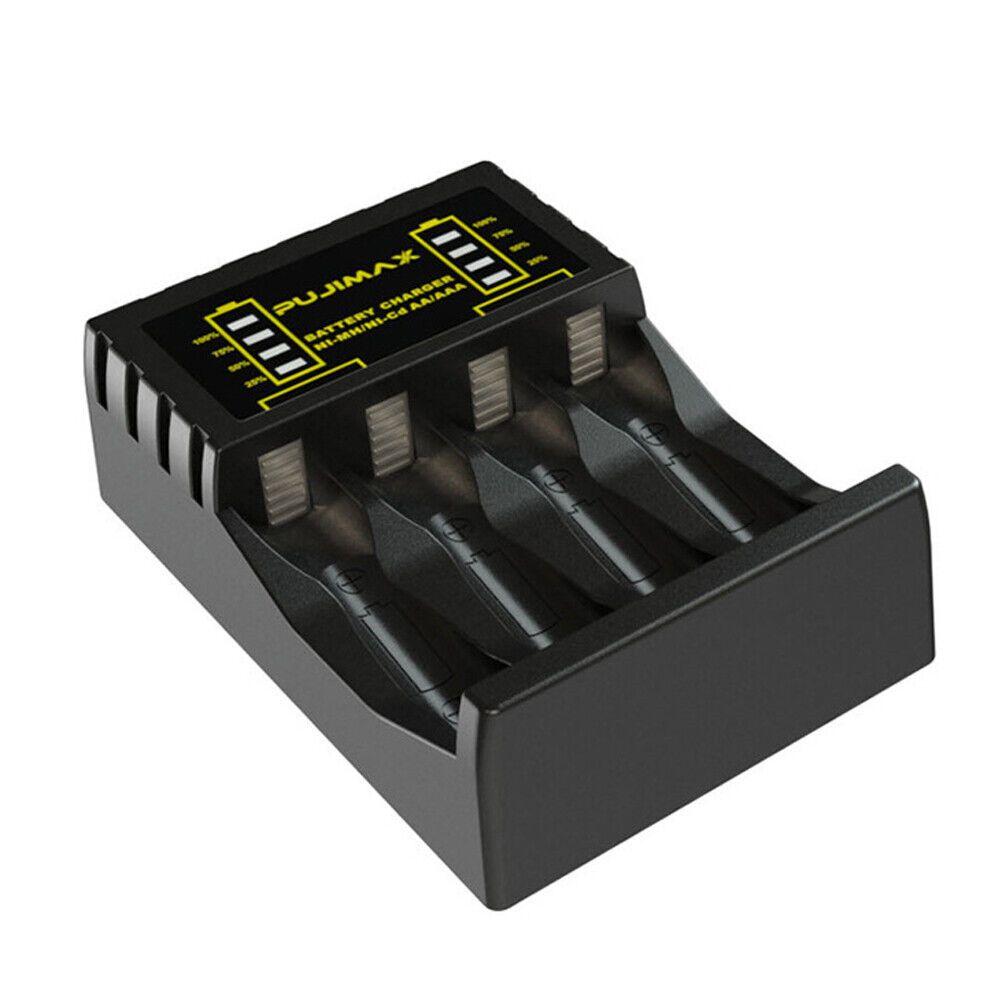 Stable LED Indicator Portable 4 Slot Adapter Intelligent Battery Charger Fast Charging Dock