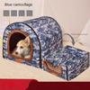 Pet Large Dog House Fully Detachable and Washable Pet Kennel Cylindrical Portable Dog Room Golden Hair Room Kennel