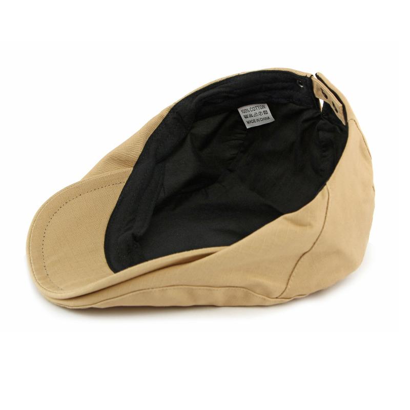 Spring Autumn Cap Men's Beret British Vintage Peaked Cap Women's Forward Cap