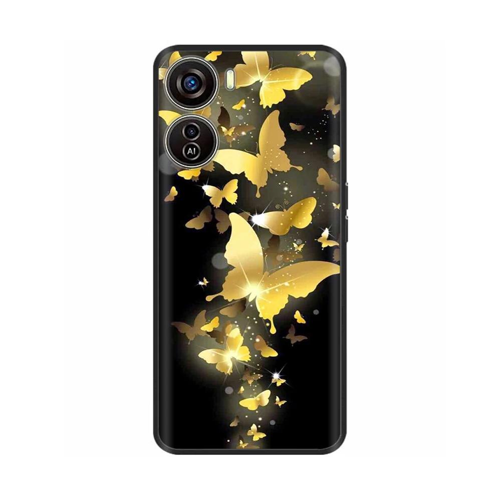 For ZTE Blade V50 Design 5G Case Soft Silicone Phone Cover for ZTE Blade V50 Design 4G 5G Case Shockproof Shell Coque Back Cover