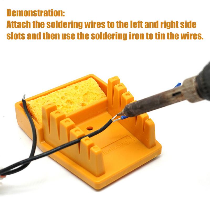 Soldering Holder Soldering Wire Leads Clamp Stand Anti-Slip Welding Helping Tools For Electronics Circuit Jewelry Repair Work