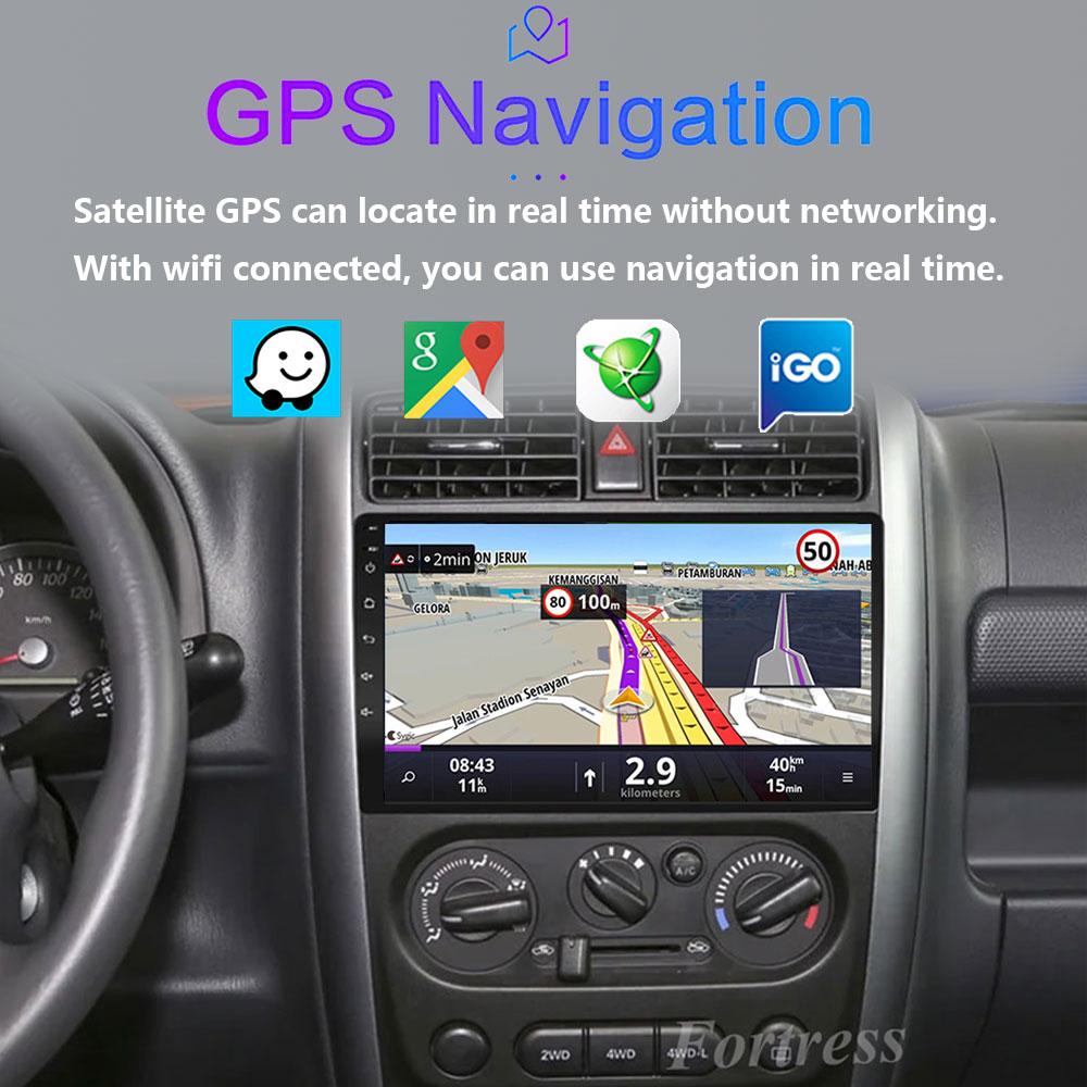 9" Auto android 12 Car Multimedia For Suzuki Jimny 2005-2019 2Din Navigation GPS 4G Carplay Wirerless Car AutoRadio Video Player