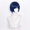 Genshin Impact Cosplay Scaramouche Wig Blue Wig Cosplay Anime Wigs Halloween Wig
