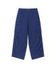 Lotaib Washed Cargo Cotton Pants - Blue