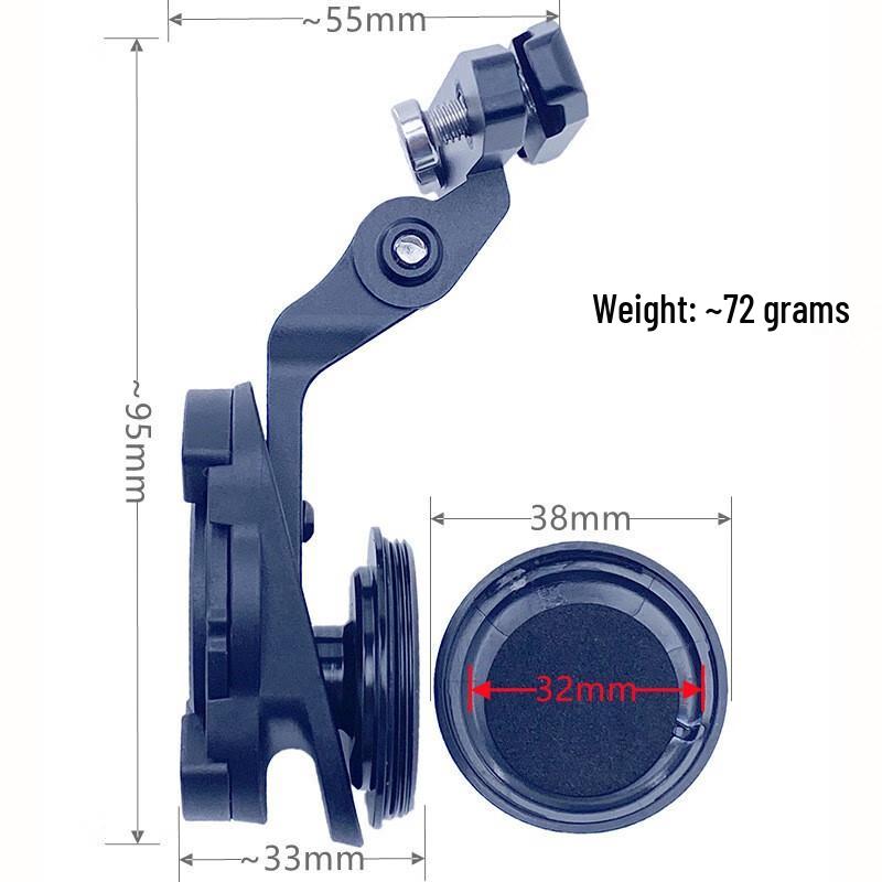 Lishi Bicycle Taillight Mount for Radar RCT 715