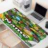 Custom Name Personalized Plants vs. Zombies Pattern Mousepad, Laptop PC Desk Mat, Decorative Desk Mat for Home Keyboard Pad Gift