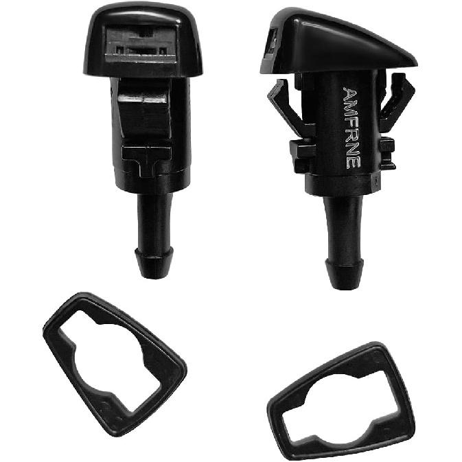 4805742AC Washer Nozzle Fits for 2010-2018 Dodge RAM 1500 2500 3500 4500 5500 Heavy Duty Trucks Windshield Washer Sprayer Spray Nozzle, Pack of 2,